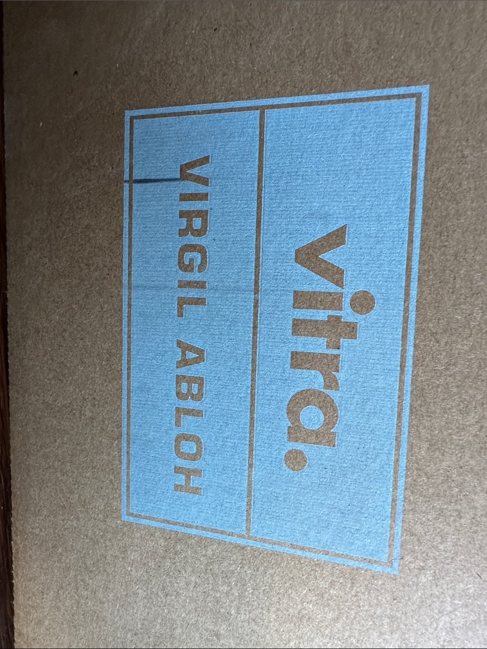Vitra Virgil Abloh Ceramic Block - Light Blue New Open Box